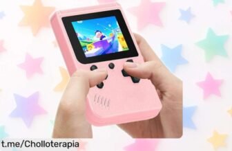 Consola portátil retro Febotak R36max con 25,000 juegos clásicos y batería infinita a un precio rebajado de locura, ¡no te quedes sin la tuya porque este super chollo vuela!