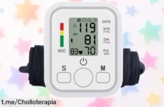 Controla tu salud con el tensiómetro digital M2 Tec, pantalla grande y memoria para 2 personas, ¡rebajado por tiempo limitado! Не dejes escapar este super chollo.