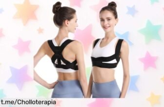 Corrector de postura XFSRG para espalda, cuello y hombros con ajuste fácil: ¡rebajado a un precio loco! Alivio inmediato de dolores con tejido transpirable. Pero date prisa, solo quedan pocas unidades de este ofertón que se va volando. ¡Consíguelo ya antes de que se acabe!