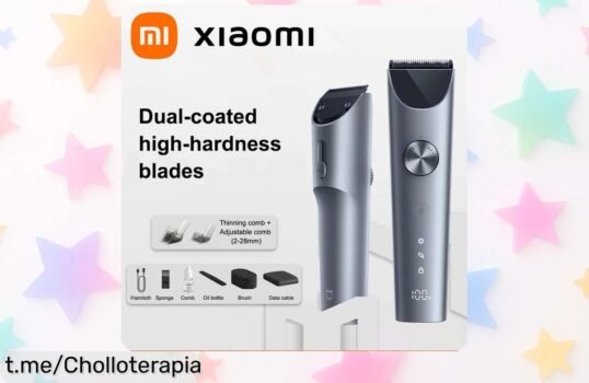 Cortadora de pelo Xiaomi Mijia 2 profesional inalámbrica e impermeable a precio rebajado que flipas, aprovecha este super chollo para un corte fácil y sin líos ¡Corre que la oferta vuela!