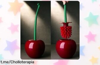 Crea un baño adorable con dos cepillos de diseño cereza, ¡rebajados y a la moda! No te quedes sin estos aliados decorativos que alegrarán tu día.