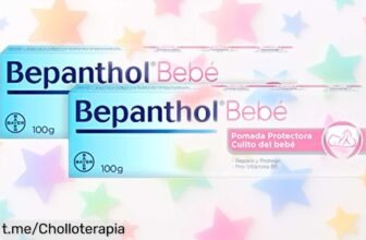 Crema protectora Bepanthol para el culito del bebé, ¡espectacular ofertón a precio rebajado que no puedes dejar pasar! Piel sana y sin irritaciones, cuidando lo más preciado. ¡Aprovecha ya esta oportunidad única antes de que se agote!