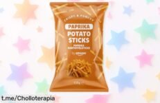 Crujientes palitos de patata con sabor a pimentón by Amazon a precio rebajado ¡date prisa y llévate este super chollo que hará volar el picante en tus momentos!