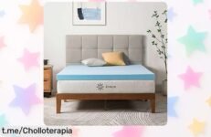 Cubrecolchón Zinus de espuma viscoelástica, el super chollo que refresca tus noches. ¡Aprovecha ahora y transforma tu descanso antes de que se agote!