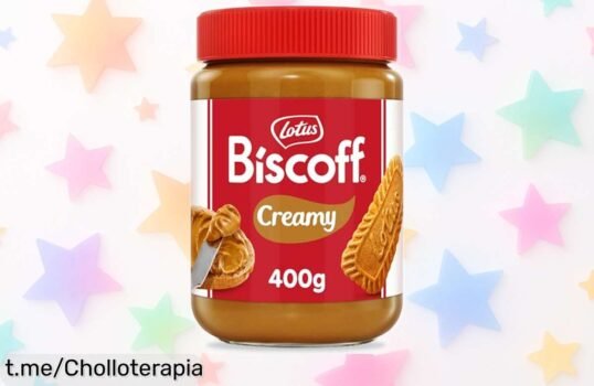 Deliciosa crema para untar Lotus Biscoff, un super chollo vegano de casi medio kilo que transformará tus momentos dulces; ¡no te quedes sin ella antes de que se agote!