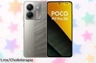 Descubre el Smartphone POCO M7 Pro 5G con cámara Sony de 50 MP y pantalla AMOLED ¡rebajado a precio loco! No te pierdas esta oportunidad única que elevará tu conexión.