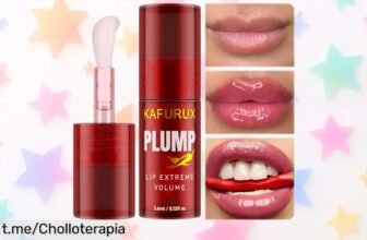 Descubre el aceite de labios regordete que te dará brillo y volumen al instante, ¡mira qué oferta rebajada! No pierdas la oportunidad de lucir unos labios irresistibles.