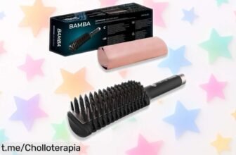Descubre el cepillo alisador Cecotec Bamba InstantCare 1200 que dejará tu pelo suave y brillante a un precio rebajado increíble. Calor súper rápido y control LED, todo en uno. ¡No dejes pasar esta oportunidad única, corre antes de que se acaben!