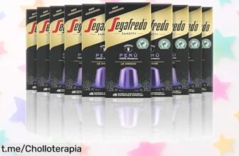 Descubre el increíble pack de 100 cápsulas Segafredo Zanetti compatibles con Nespresso, café peruano intenso y aterciopelado. ¡Precio rebajado que no se repetirá! Disfruta un sabor único por tiempo limitado. Corre antes de que volen, este es tu momento para saborear lo mejor a un precio nunca visto.