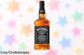 Descubre el intenso sabor del whiskey Tennessee Jack Daniel's Old No 7 a un precio rebajado; una joya que no querrás dejar escapar para disfrutar cada trago como nunca.