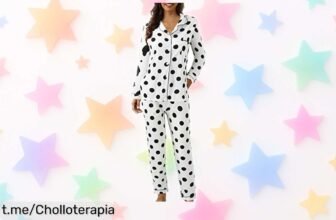 Descubre el pijama de algodón Lggwunsi, suave y calentito para mujer; descuento brutal por tiempo limitado. ¡No te lo pierdas y siente la felicidad cada noche!