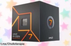 Descubre el procesador AMD Ryzen 7 7700, pura potencia de hasta 5.3 GHz con gráfica integrada a precio rebajado; ¡No te quedes sin él, porque vuelan las unidades!
