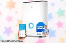 Deshumidificador Midea 20L silencioso con wifi, ¡rebaja de precio que se escapa rápido! Di adiós al moho y abraza la frescura en tu hogar hoy mismo.