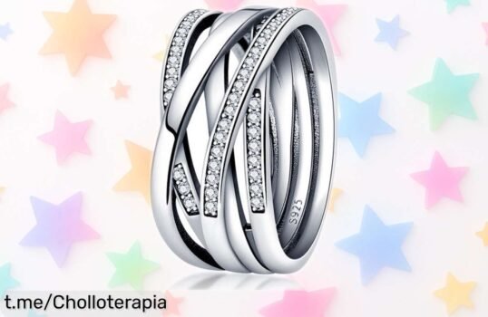 Deslumbrante anillo de flecha de Cupido en plata 925, una joya única para regalar sonrisas ¡aprovéchalo ya con este precio increíble y haz brillar momentos especiales!