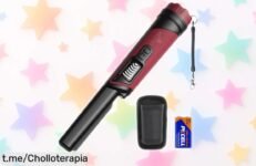 Detector de metales DRÖTEK pinpointer impermeable con pantalla LCD y cancelación de interferencias precio rebajado super chollo limitado para cazar tesoros sin falsas señales ¡corre que vuelan!