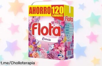 Detergente en polvo Esencia con 120 lavados: limpieza total y aroma fresco a precio rebajado que no puedes dejar escapar, ¡date prisa que se agota!