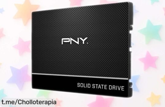 Disco SSD PNY CS900 250GB ultrarrápido en caída de precio brutal para que tu PC vuele sin líos ¡Pocas unidades, un ofertón así no dura!