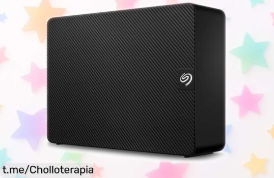 Disco duro externo Seagate Expansion Desktop 24TB con USB 30 súper rápido y capacidad gigante a precio rebajado, oferta limitada que vuela para que no pierdas ni un archivo ¡corre antes de que desaparezca!