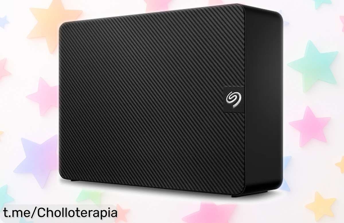Disco duro externo Seagate Expansion Desktop 24TB con USB 3.0 súper rápido y capacidad gigante a precio rebajado, oferta limitada que vuela para que no pierdas ni un archivo ¡corre antes de que desaparezca!