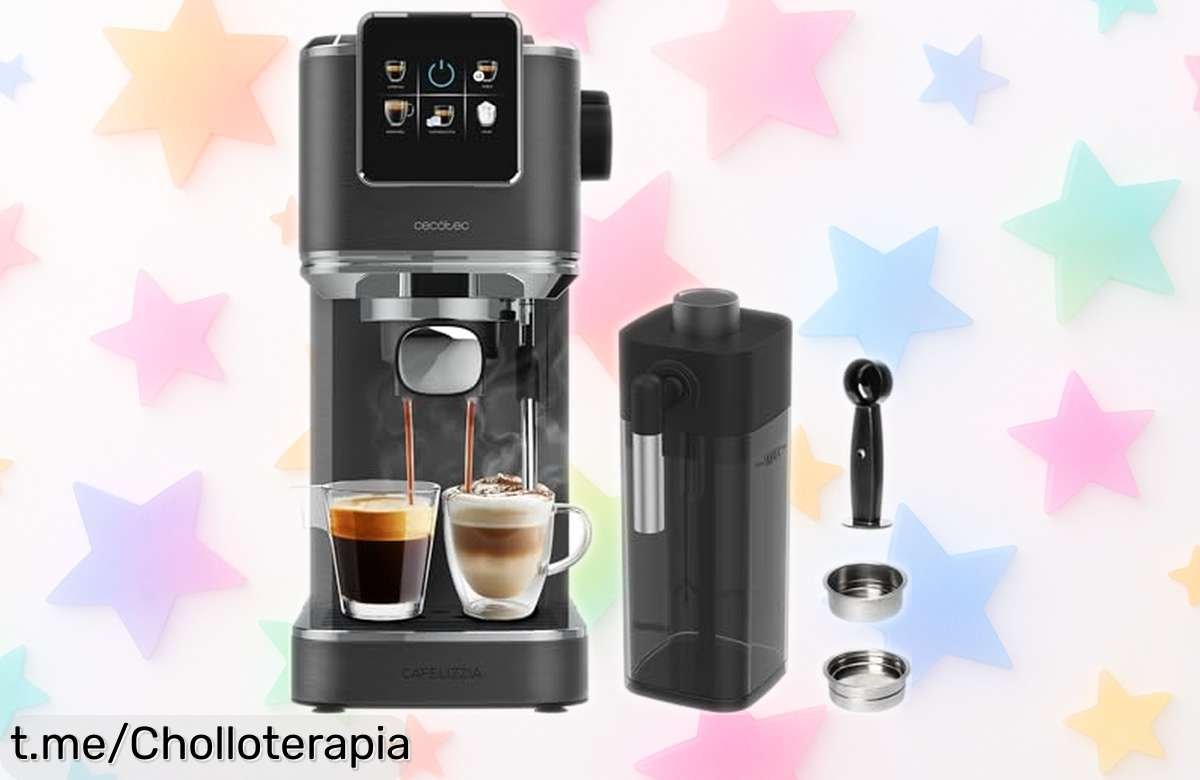Disfruta tu café favorito al instante con la cafetera express Cecotec Cafelizzia ColdBrew a un precio rebajado, ¡no esperes más y aprovecha este super chollo que vuela!