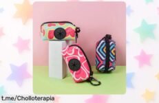 Dispensador de soporte para bolsa de caca de mascotas con diseño bonito a precio rebajado, un super chollo que no puedes dejar escapar ¡Complementa la correa de tu perro ya antes que se agoten!