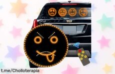Divertidas luces led de emojis WYFCR con control remoto y brillo espectacular, ¡descuento brutal para iluminar tu hogar y hacer sonreír a todos!
