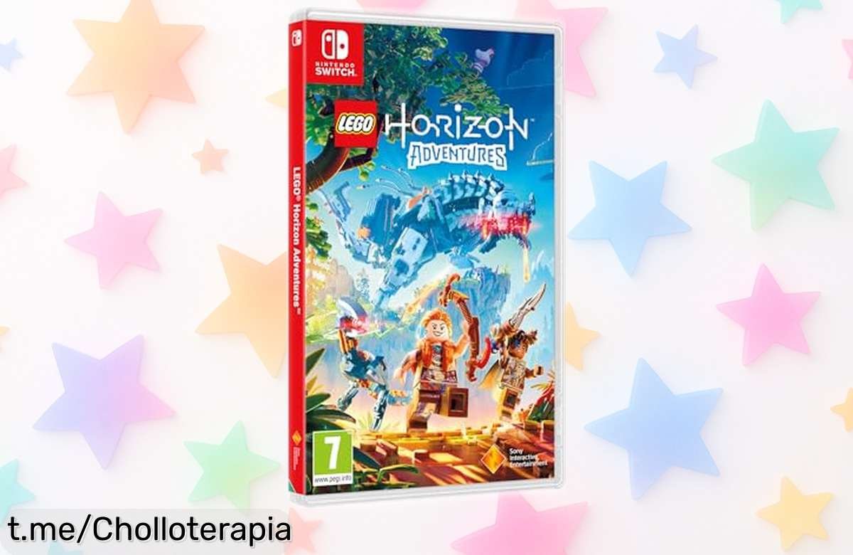 Divertidísima aventura LEGO Horizon para Nintendo Switch con mundos personalizables y acción sin pausa, rebajada por tiempo limitado ¡es un ofertón que no puedes dejar escapar! Compra ya antes de que se agoten las unidades.
