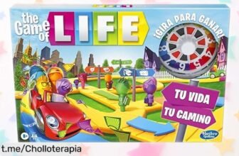 Diviértete y crea momentos inolvidables con el juego de mesa The Game of Life- diversión a tope para 2 o 4 jugadores. ¡Aprovecha este ofertón rebajado que se va volando! Ideal para fiestas familiares, no te lo dejes escapar. ¡Hazte con él ahora y comparte la alegría!