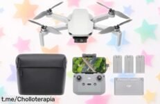 Dron ligero DJI Mini 4K con cámara ultra nítida a precio de ganga, ¡no dejes pasar esta oportunidad única y captura momentos épicos mientras vuelas libremente!
