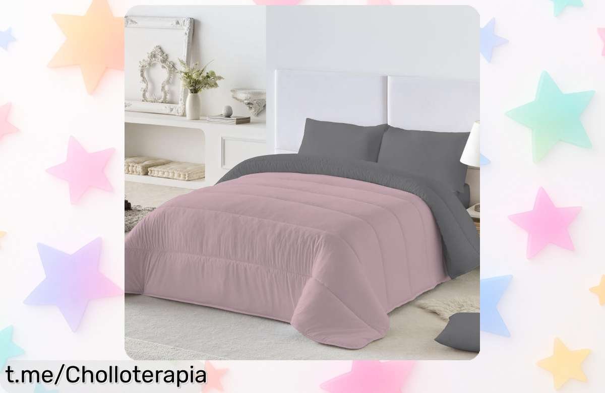 Edredón nórdico extrasuave Naturals 300 gr, antialérgico y reversible: ¡aprovecha este super chollo a precio rebajado antes de que se agoten! Elige tu color favorito y disfruta de un descanso increíble. No te quedes sin el tuyo, actúa ya y renueva tu cama con estilo.