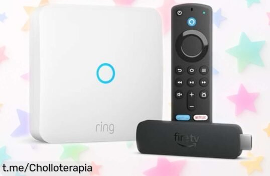 El super chollo Fire TV Stick 4K + Ring Intercom de Amazon para transformar tu salón con control puerta desde el sofá y series en calidad brutal, precio rebajado que vuela ¡llévate este ofertón ya antes que desaparezca!