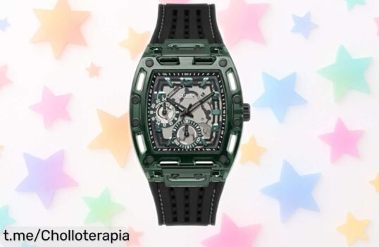 Elegante reloj Guess GW0499G7 con diseño único y precio rebajado, un super chollo que no verás dos veces ¡corre antes de que se agote esta oferta limitada para brillar ya mismo!