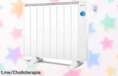 Emisor térmico Orbegozo RRE 1510 A: ¡calor rápido y programación semanal a un precio rebajado que vuela! Aprovecha este super chollo antes de que se agote.