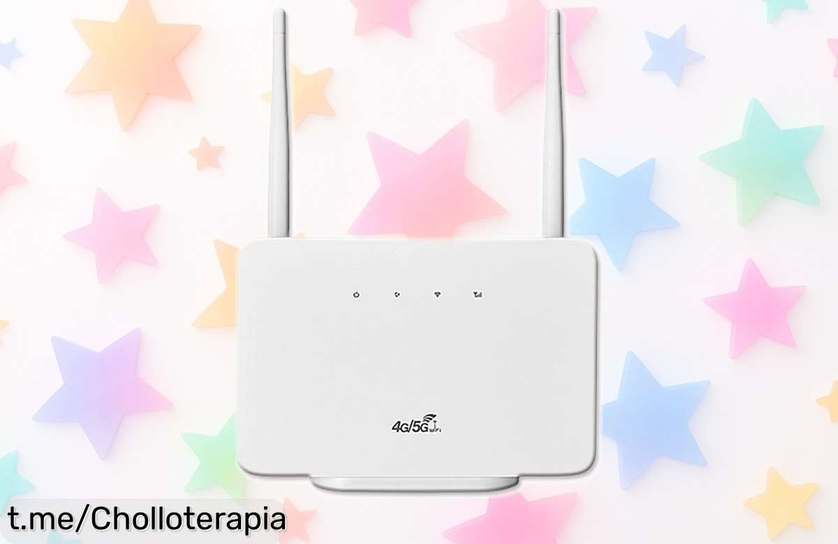 Enrutador inalámbrico 4G con antenna externa y ranura SIM a precio rebajado chollazo para navegar rápido en casa o de viaje no lo dejes escapar que vuelan las unidades ¡corre que se acaba!