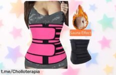 Entrenador de cintura moldeador que quema grasa rápido ¡Super chollo rebajado a tope! Mejora tu figura y empieza a sentirte increíble ahora mismo.