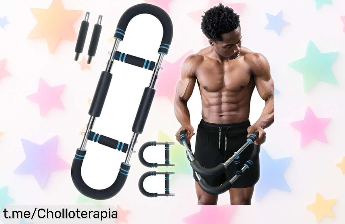 Entrenador giratorio de brazos Relife Twister, ¡chollazo en precio! Mejora tu fuerza con tres niveles de resistencia y diseño portátil. No te quedes sin el tuyo, las unidades vuelan y la oferta es única. Aprovecha esta oportunidad antes que sea demasiado tarde; ¡hazte con el tuyo ya!