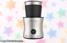 Espumador de leche Power Moca Spume 5000 de Cecotec: revolución en tu cocina a un precio rebajado que no puedes dejar pasar, ¡dale sabor y alegría a tus momentos!