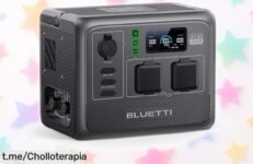 Estación de energía portátil Bluetti Pioneer 50 con carga ultra rápida y batería ampliable hasta 5 veces, ahora rebajada para que no pierdas este super chollo ideal en viajes, acampadas o cortes de luz ¡corre que vuela!