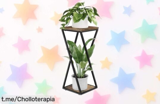 Estante esquinero para plantas Bamworld 09, un diseño espectacular que maximiza tu espacio y añade vida a cualquier rincón. ¡Precio rebajado increíblemente bajo, oferta limitada y ¡unidades volando! No dejes pasar este super chollazo único: corre antes de quedarte sin el tuyo.