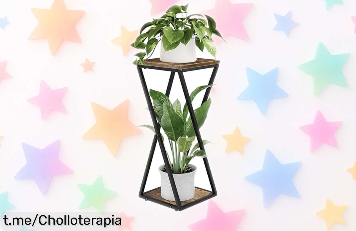 Estante esquinero para plantas Bamworld 09, un diseño espectacular que maximiza tu espacio y añade vida a cualquier rincón. ¡Precio rebajado increíblemente bajo, oferta limitada y ¡unidades volando! No dejes pasar este super chollazo único: corre antes de quedarte sin el tuyo.