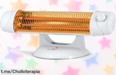Estufa de cuarzo Orbegozo BP 5003 calor instantáneo y pantalla orientable con dos potencias ahora rebajada a precio muy bajo chollazo para tu hogar no lo dejes pasar compra ya antes que vuelen