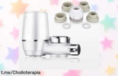 Filtro de agua JUPPLIES con 3 modos que mejora el sabor y elimina la cal, ahora a precio rebajado. ¡No te quedes sin tu ejemplar, este ofertón volará!