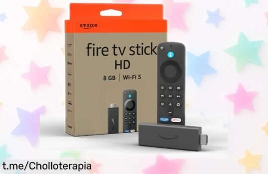 Fire TV Stick HD de Amazon última generación rebajado por tiempo limitado con mando Alexa y streaming Full HD Un ofertón que no se ve siempre miles de series y películas a un precio muy bajo ¡corre antes que vuelen!