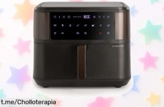 Freidora sin aceite Create 10 L, ¡ofertón saludable que hará volar tus platos! Aprovecha un precio rebajado y sorprende a todos con comidas deliciosas. No dejes pasar este chollo único, date prisa y cocina rápido y sano hoy mismo.