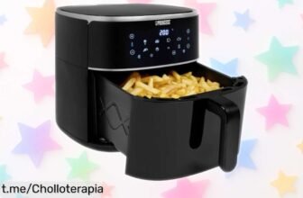 Freidora sin aceite Princess de 1800W: ¡Un super chollo resistente que te hará cocinar sano en un abrir y cerrar de ojos! Aprovecha esta oferta limitada antes de que se agoten las unidades, solo hoy a precio rebajado con garantía de 2 años. ¡No te lo pierdas!