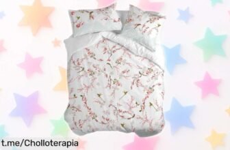 Funda nórdica Sakura multicolor 200x200 cm a un precio rebajado que dejará tu habitación radiante, ¡aprovecha este ofertón antes de que se acabe!