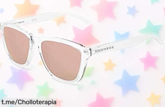 Gafas de sol One Polarized Hawkers con filtro UV 100% y lente oro rosa diseño que arrasa precio rebajado brutal unidades limitadas ¡corre que vuelan!