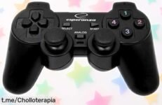 Gamepad gamer Esperanza EG102 Warrior con vibración y materiales súper resistentes rebajado a precio loco pilla este ofertón limitado para jugar en PC como nunca antes