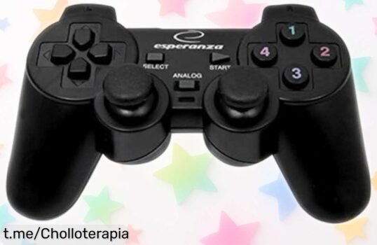 Gamepad gamer Esperanza EG102 Warrior con vibración y materiales súper resistentes rebajado a precio loco pilla este ofertón limitado para jugar en PC como nunca antes