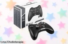 Gamepad inalámbrico MSI Force GC30 V2 con vibración y doble conexión a precio rebajado irresistible para un control ultra preciso ¡corre que quedan pocas unidades y esta oferta no dura mucho!